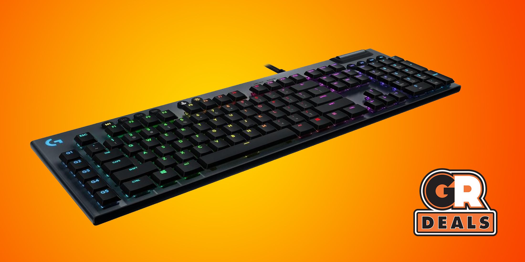 Logitech G815 newest Clicky RGB Wired Mechanical Gaming Keyboard