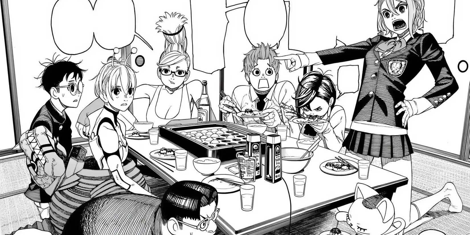 the group expanding in the kaiju arc