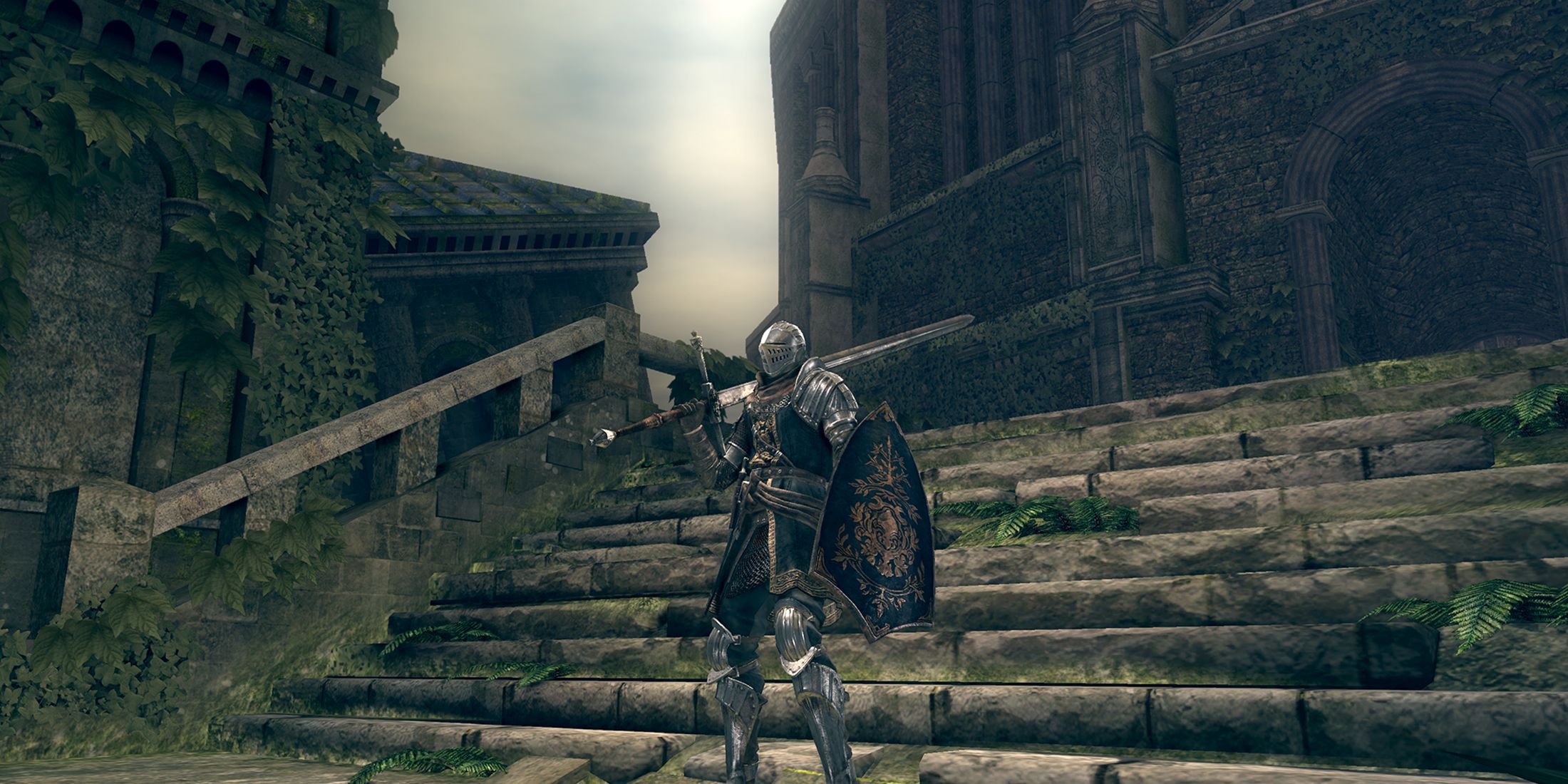 dark souls 2011 protagonist in armor