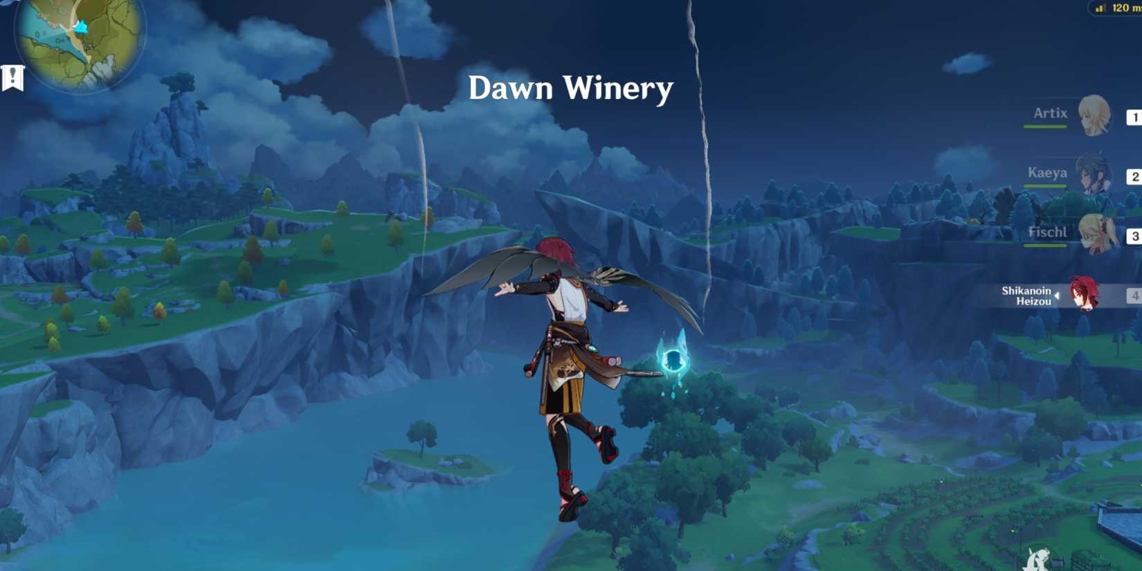 Dawn Winery Floating Anemoculus