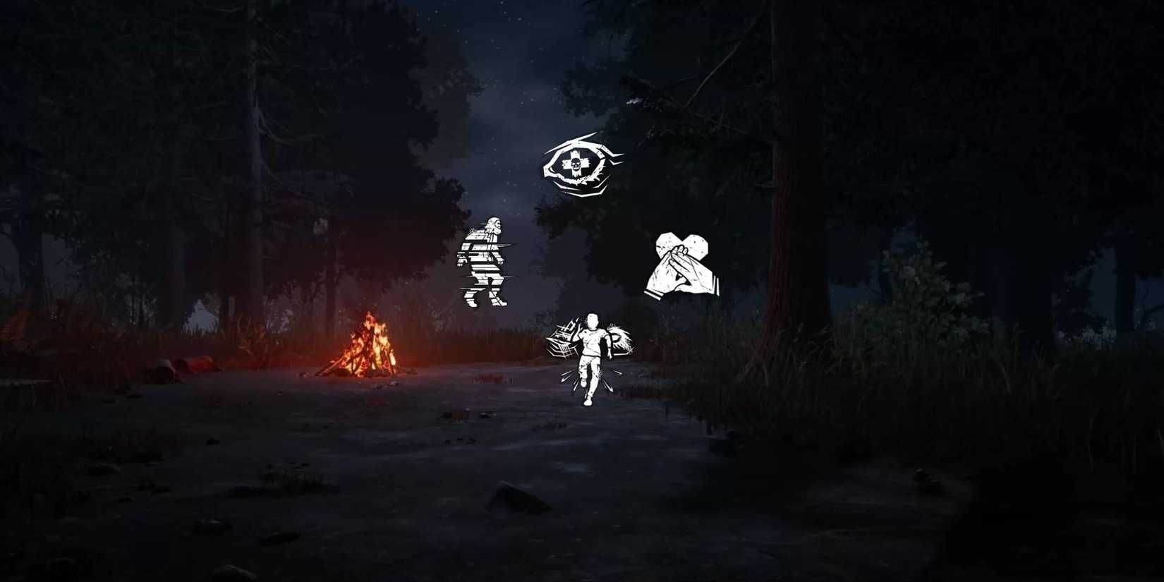 Dead by Daylight campfire and aura-reading perks