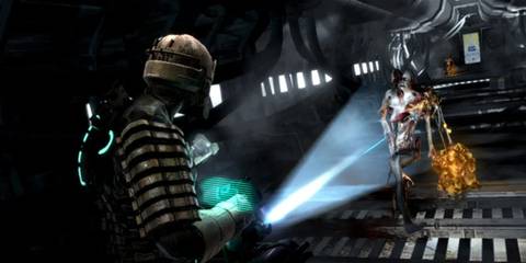 Dead Space Necromorph Attacking