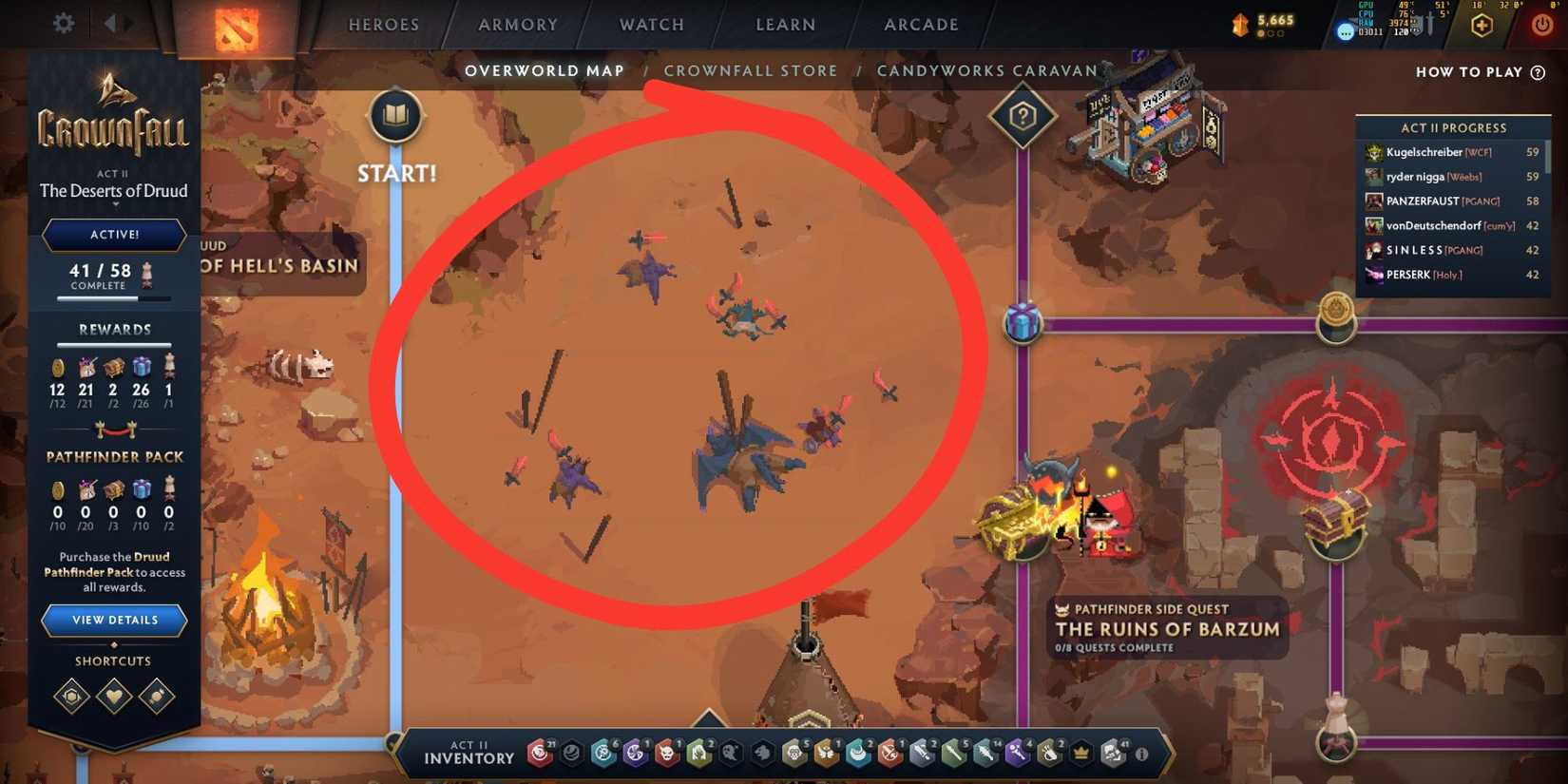 Demon Blood Location in Dota 2