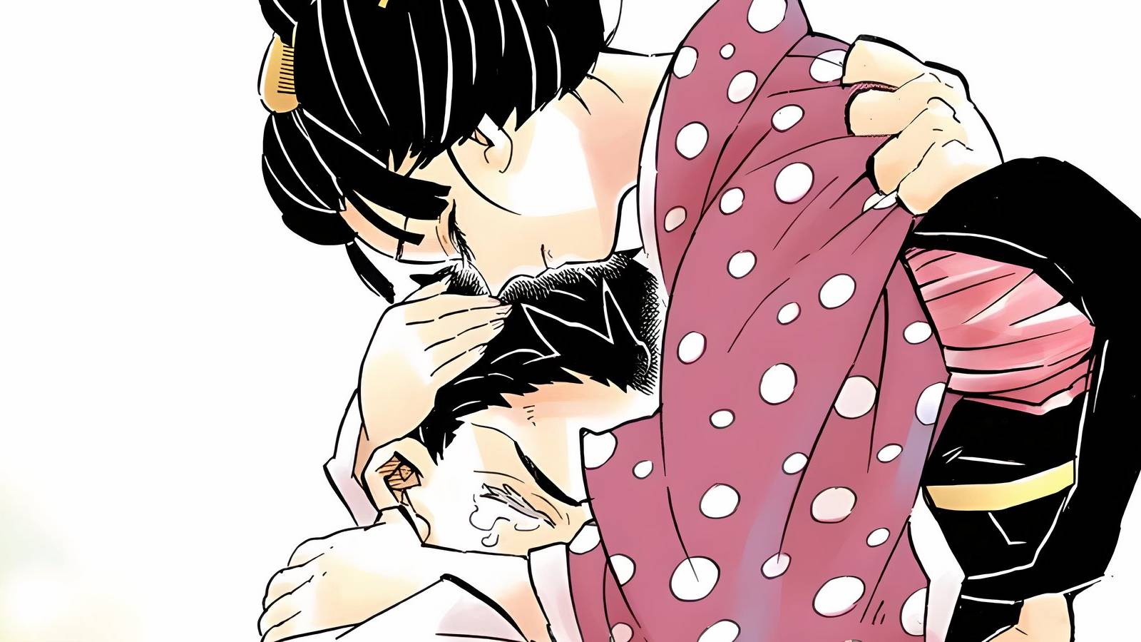 demon-slayer-hakuji-embraces-dying-koyuki-manga(1)