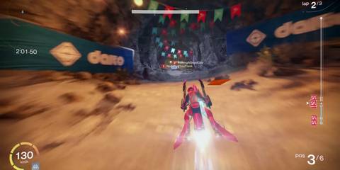 Destiny 1 player riding a sparrow