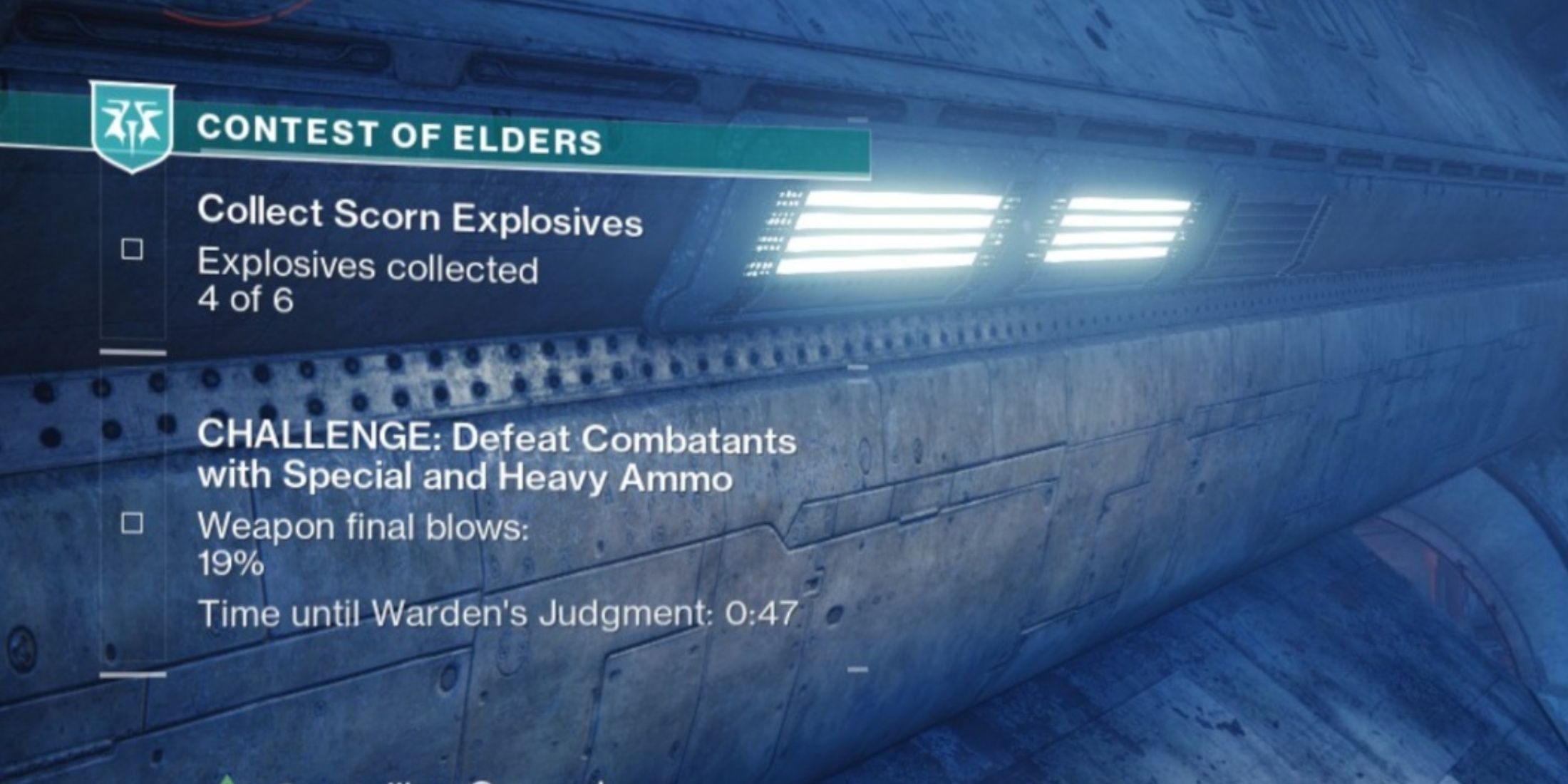 Destiny 2 Contest Of Elders Objective