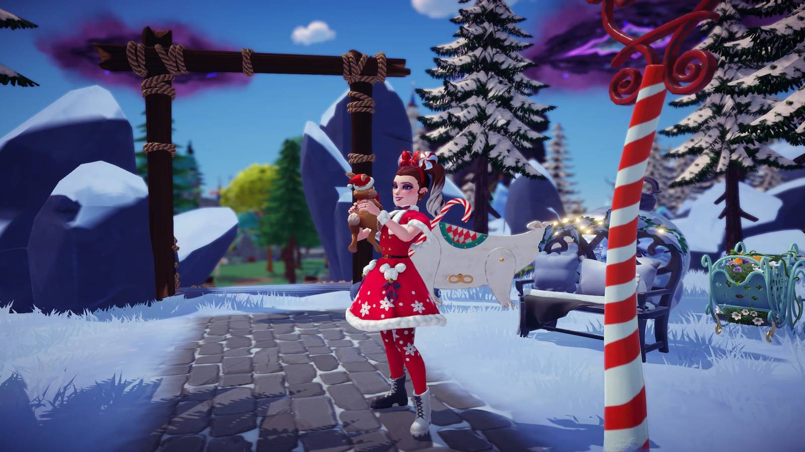 Disney-dreamlight-valley-christmas-outift