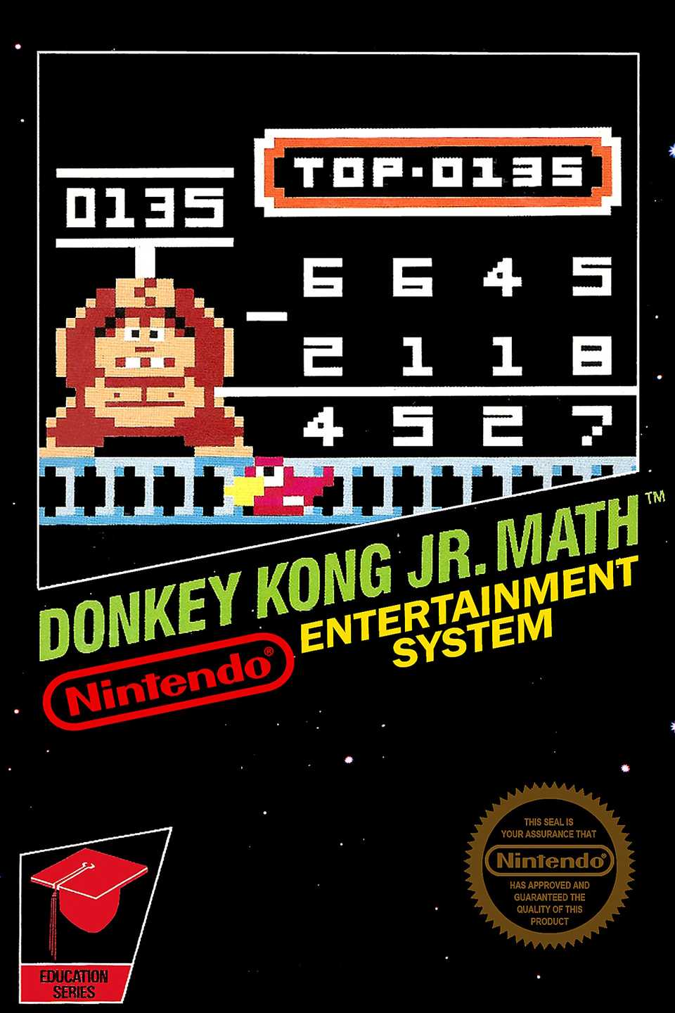 Donkey Kong Jr Math Tag Page Cover Art