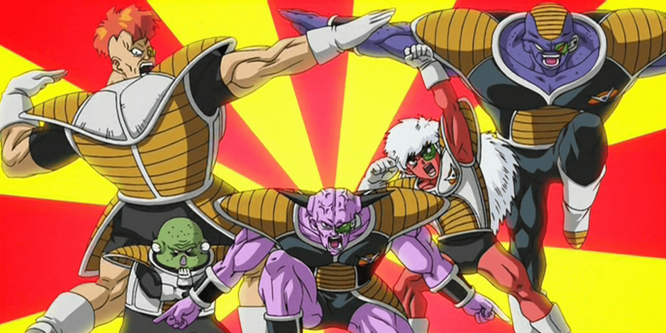 Dragon Ball Ginyu Force Pose from the Front