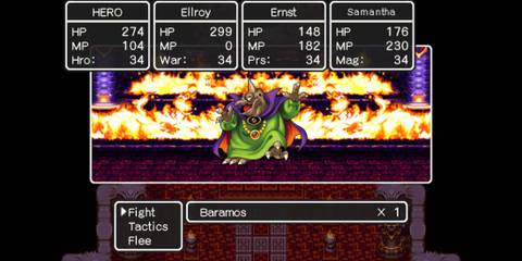 Baramos in Dragon Quest 3