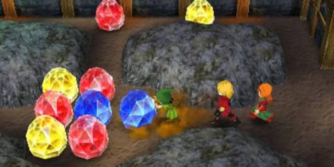 dragon quest 7 3DS dungeon gameplay 