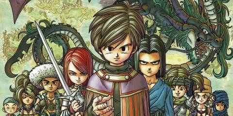 A key visual for Dragon Quest 9.