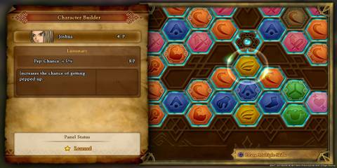 The Pep Up Boost Panel In The Luminary Tree