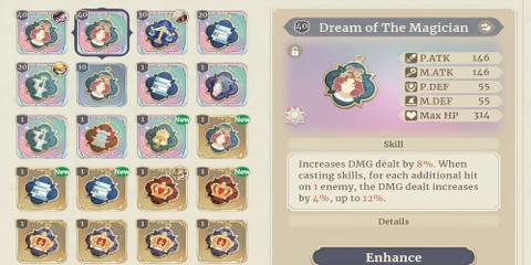 Dream of the Magician Tarot Whisper in Sword of Convallaria