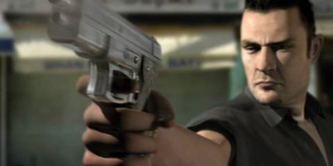 Tanner firing a gun in the opening cutscene in Driv3r