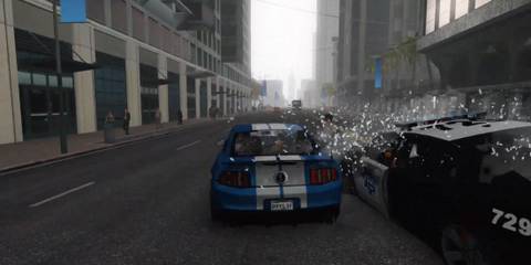 Police chase in Driver: San Francisco