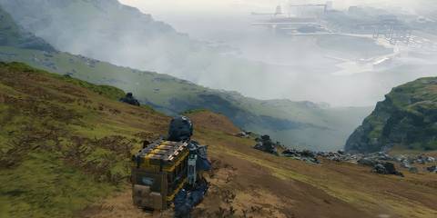 sam walking towards knot city