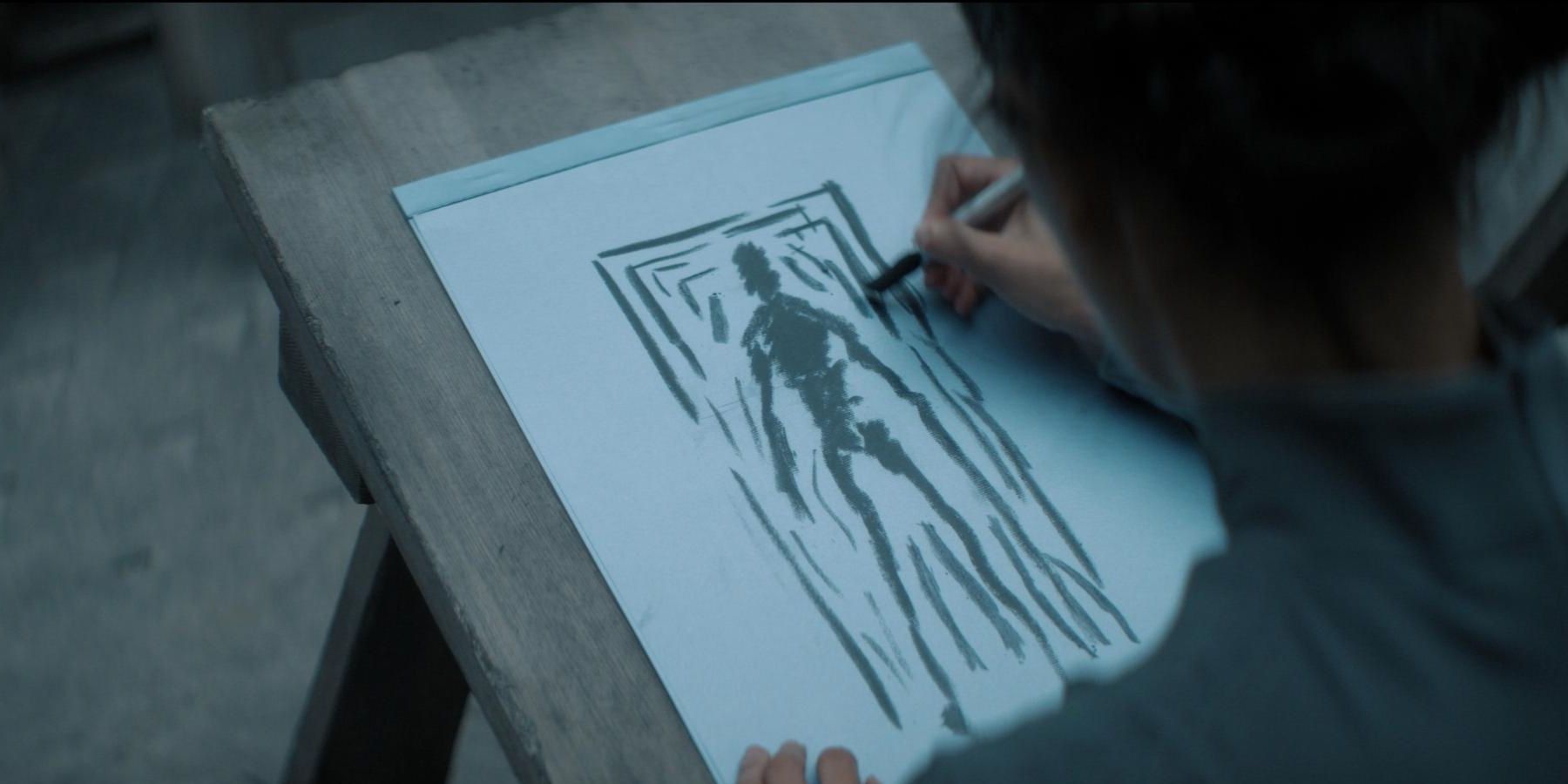 The sisters draw their nightmares in Dune: Prophecy (2024)