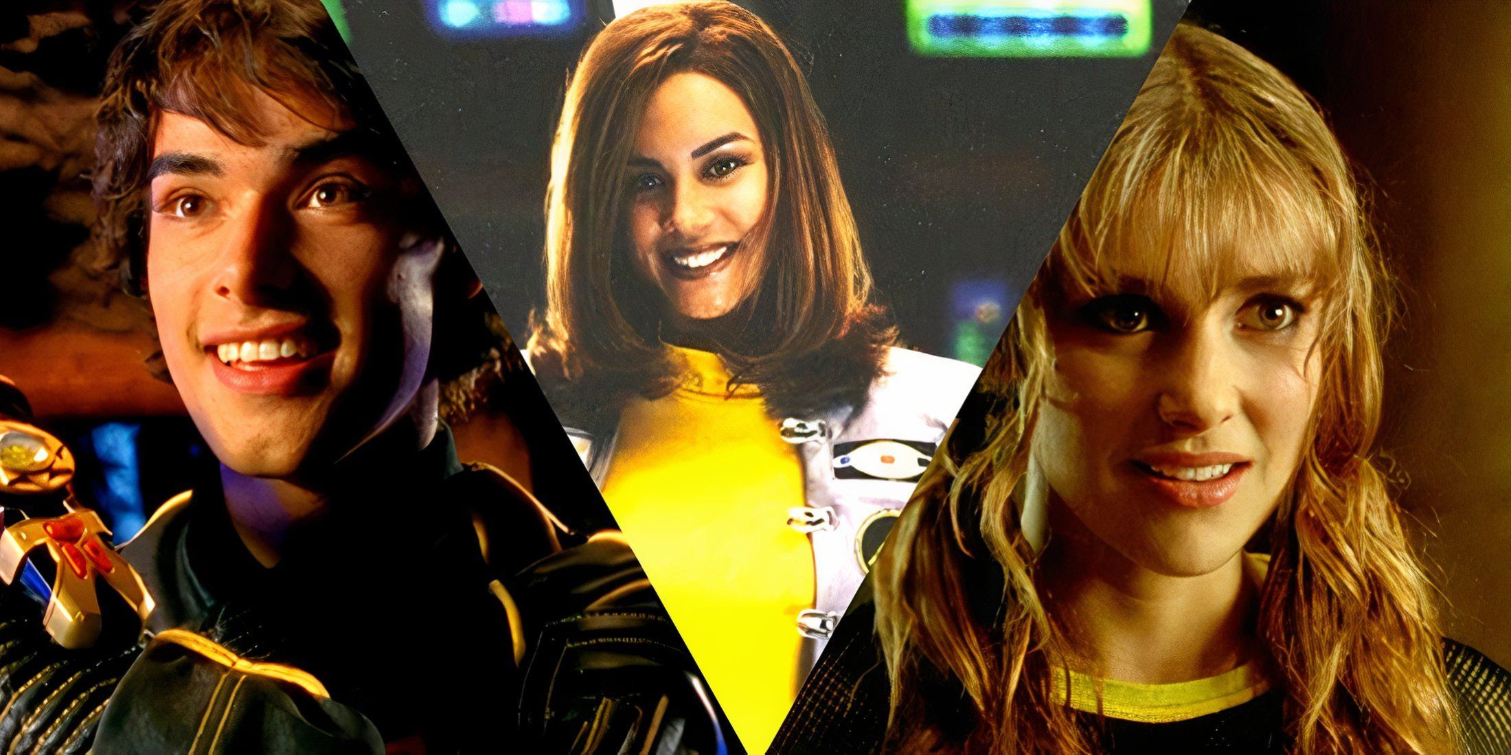 Dustin, Ashley and Kiran from the Power Rangers