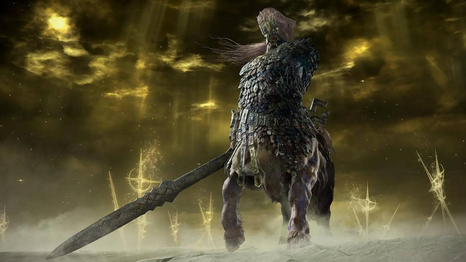 Elden Ring Nightrein Centaur Boss