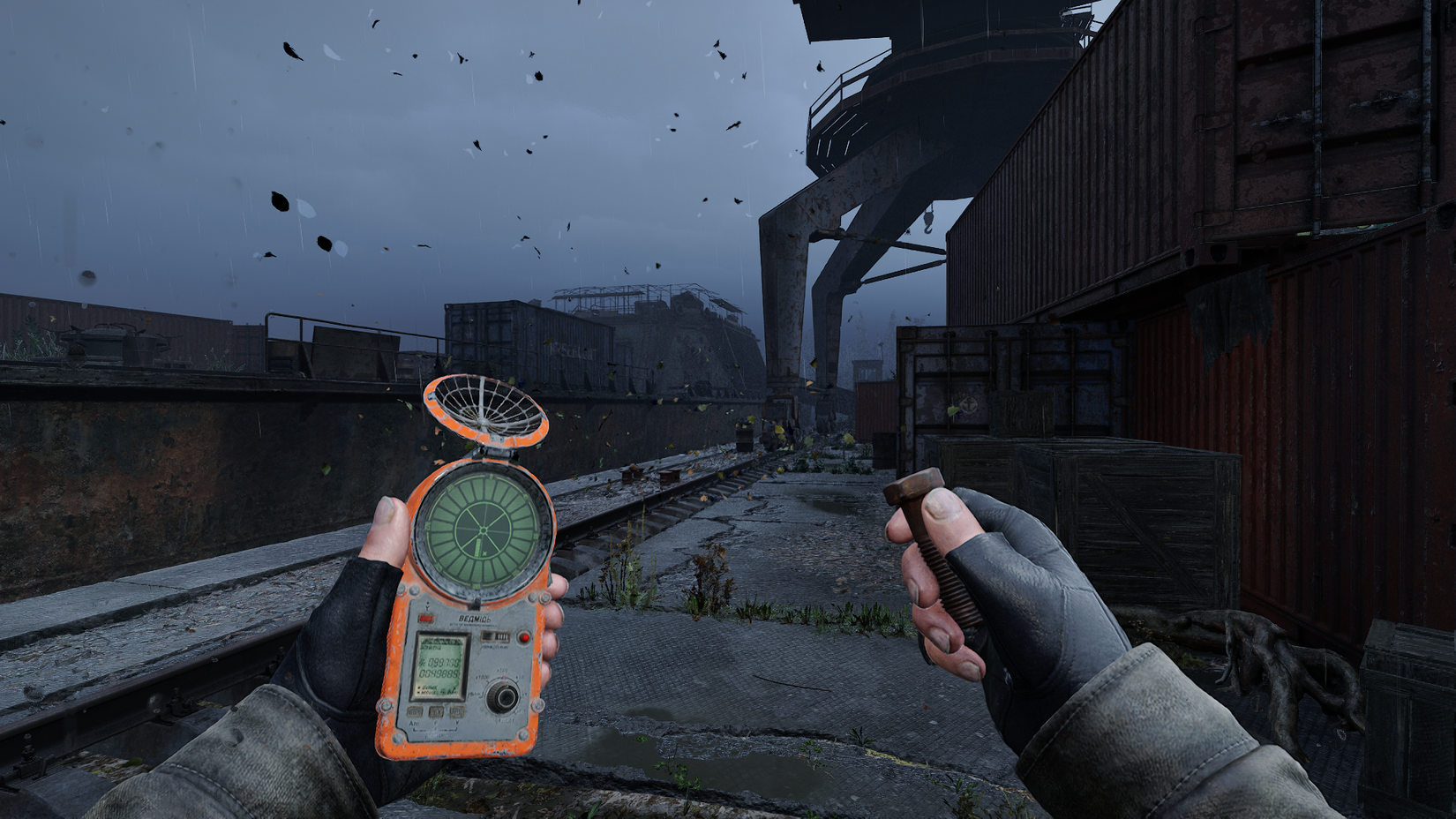 The ship in Lviv during the Mysterious Case quest in Stalker 2