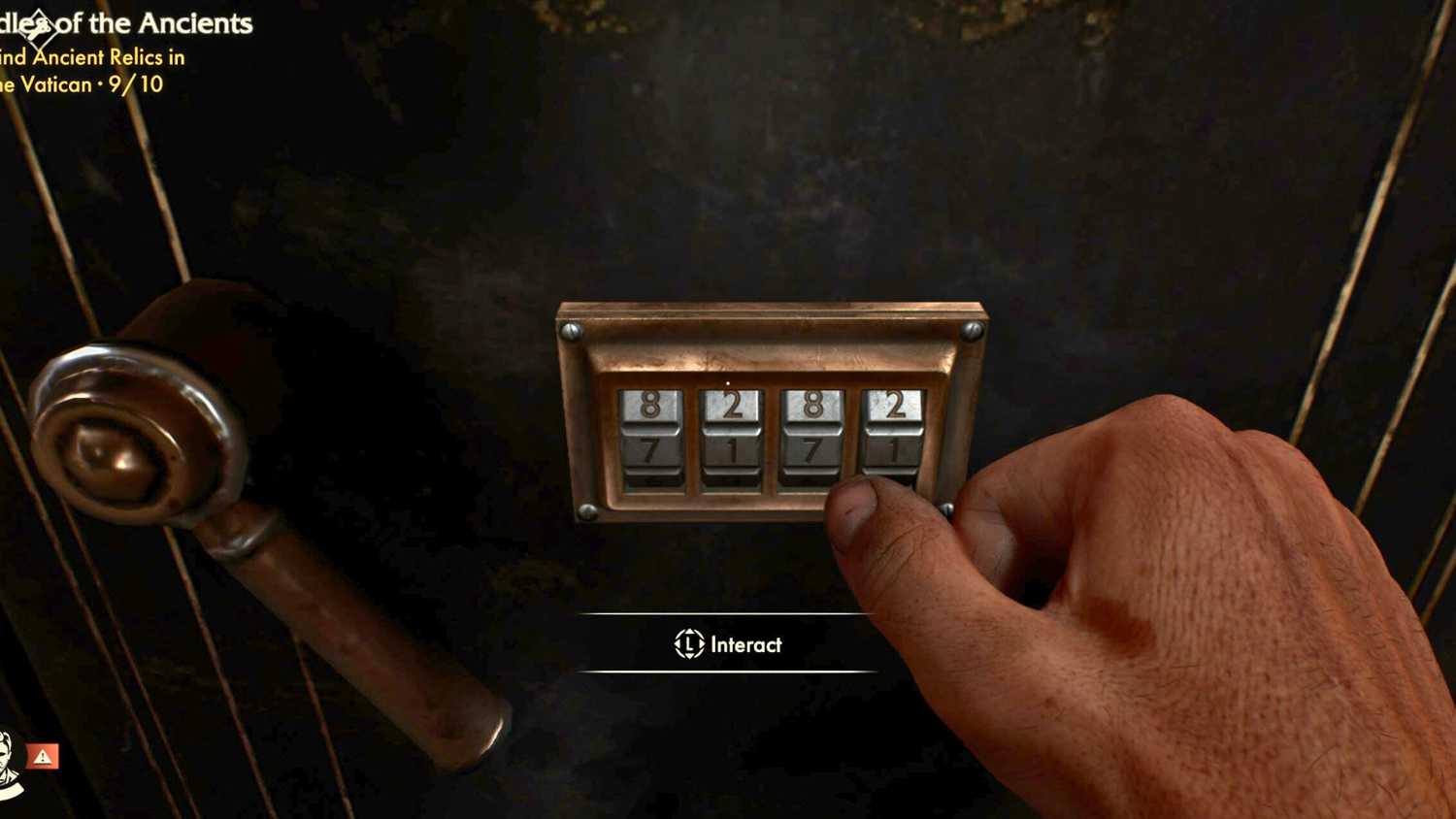 Destrancando o cofre