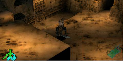 Exploring a castle in Vagrant Story