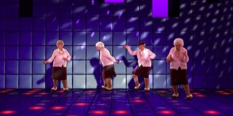 EyeToy: Play dancing grannies from the trailer