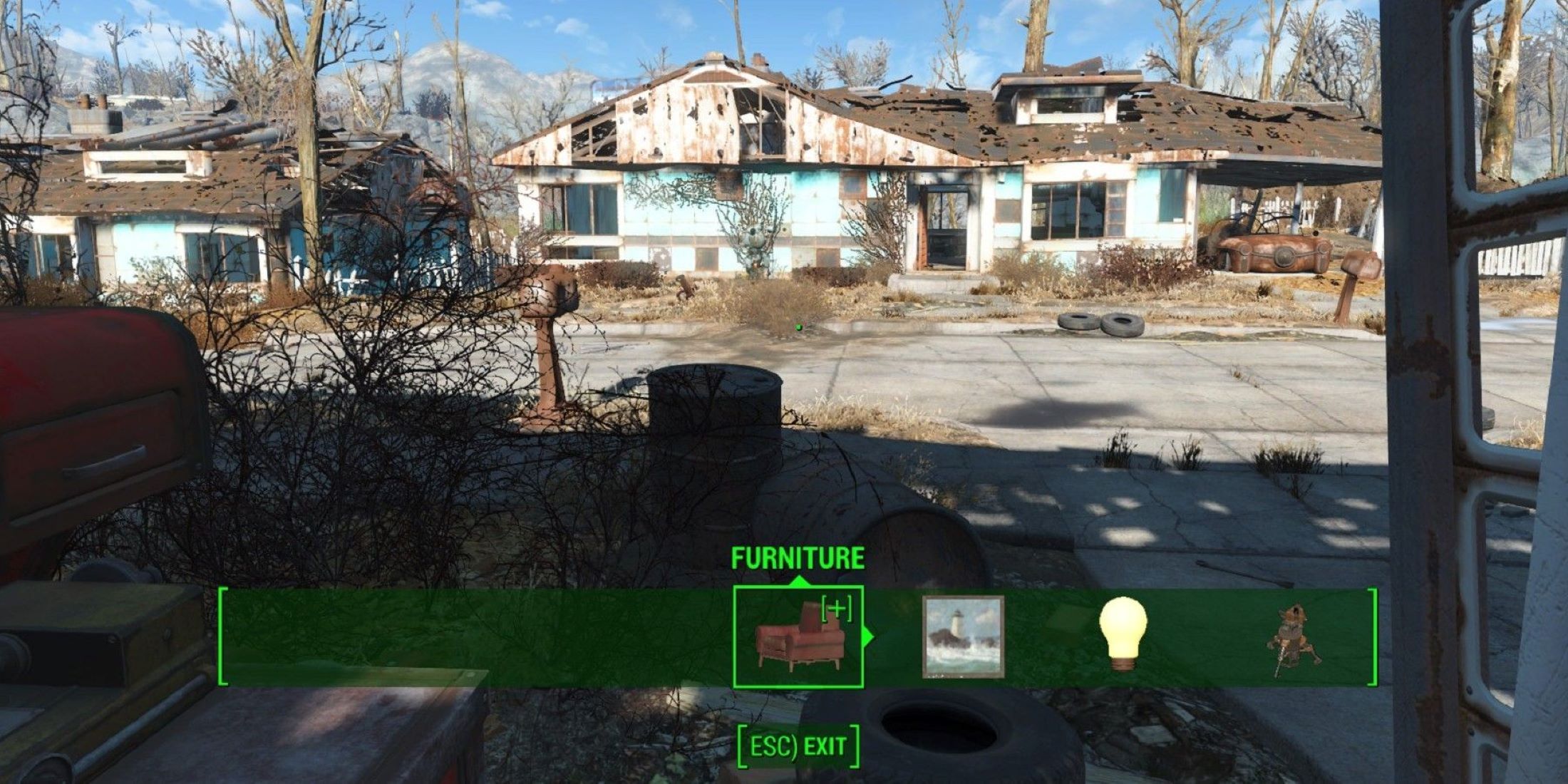 Fallout 4 Building Interface