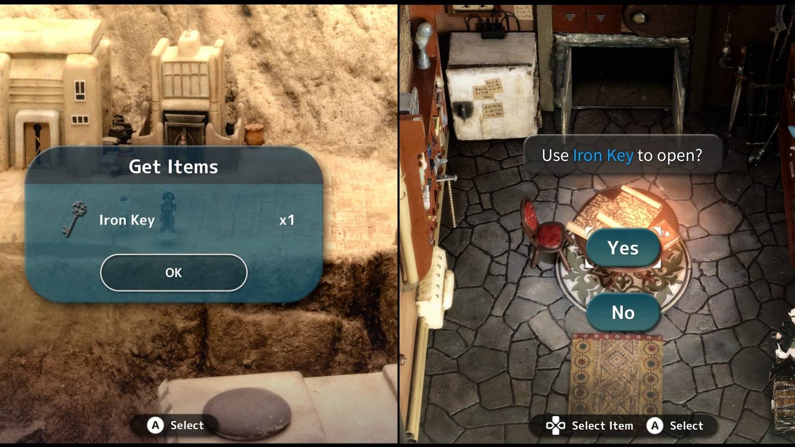 fantasian neo dimension how to get iron keys featured