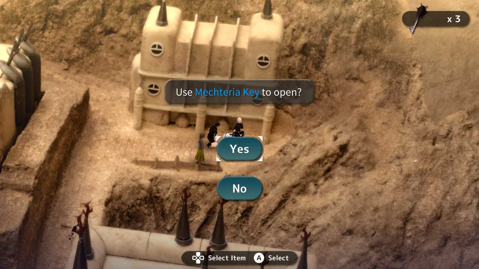 fantasian neo dimension how to get mechteria keys 2