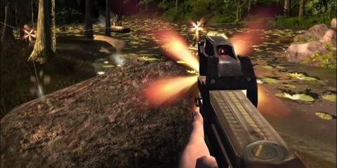 Far Cry Instincts Firing Weapon