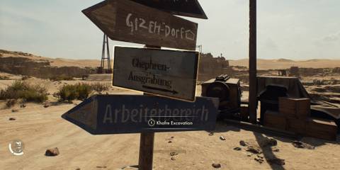 Fast Travel to Khafre Excavation Gizeh Indiana Jones and The Great Circle