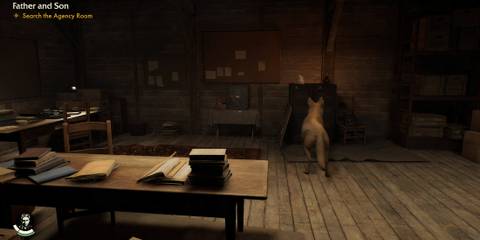 Father and Son Mystery Room in Indiana Jones and The Great Circle