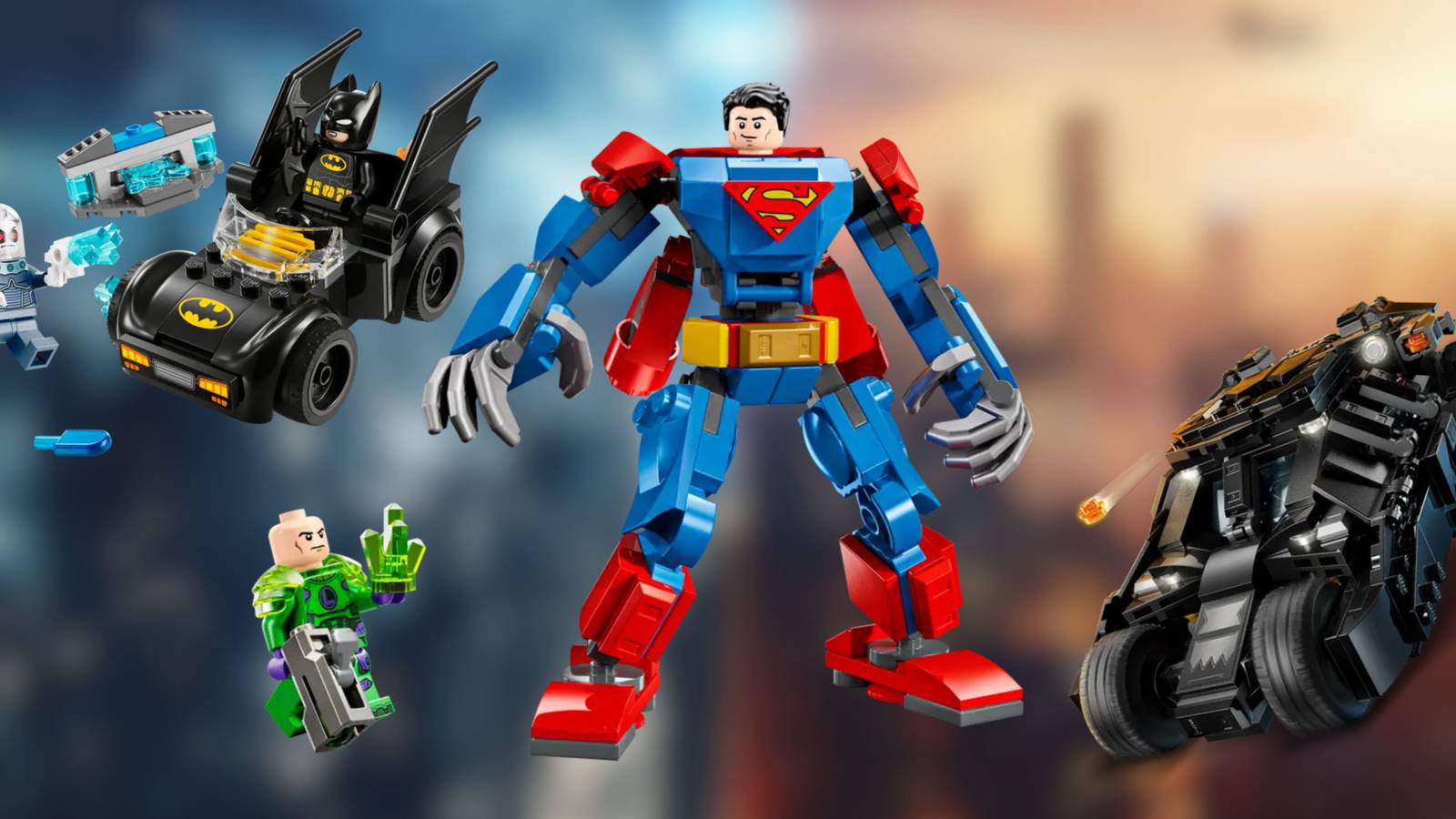 LEGO DC 2025 Wave Unveils Two-Face, Mecha Superman, And Mr. Freeze Sets