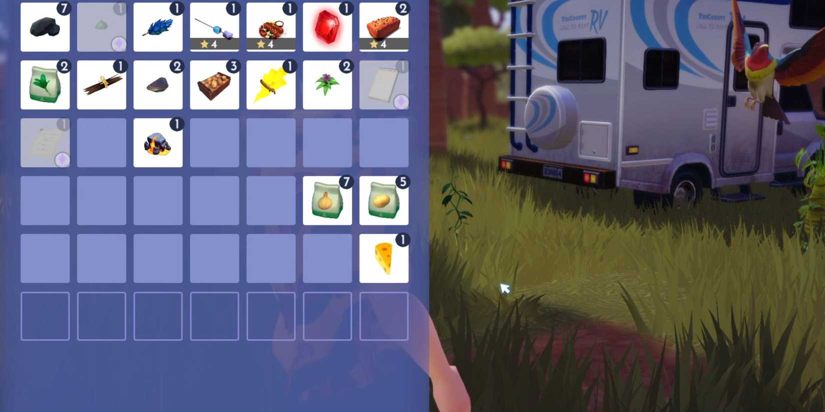 feeding orchid sunbird dreamlight valley