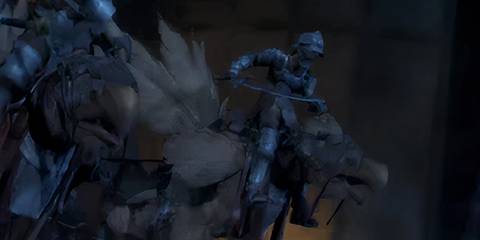 knights riding chocobos in Final Fantasy 12