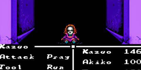 Fighting a doll in Sweet Home