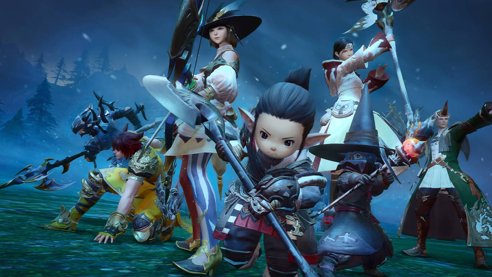 final fantasy 14 mobile battle system trailer differences similarities
