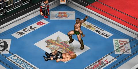 Toa Henare and Yujiro Takahashi in Fire Pro Wrestling World
