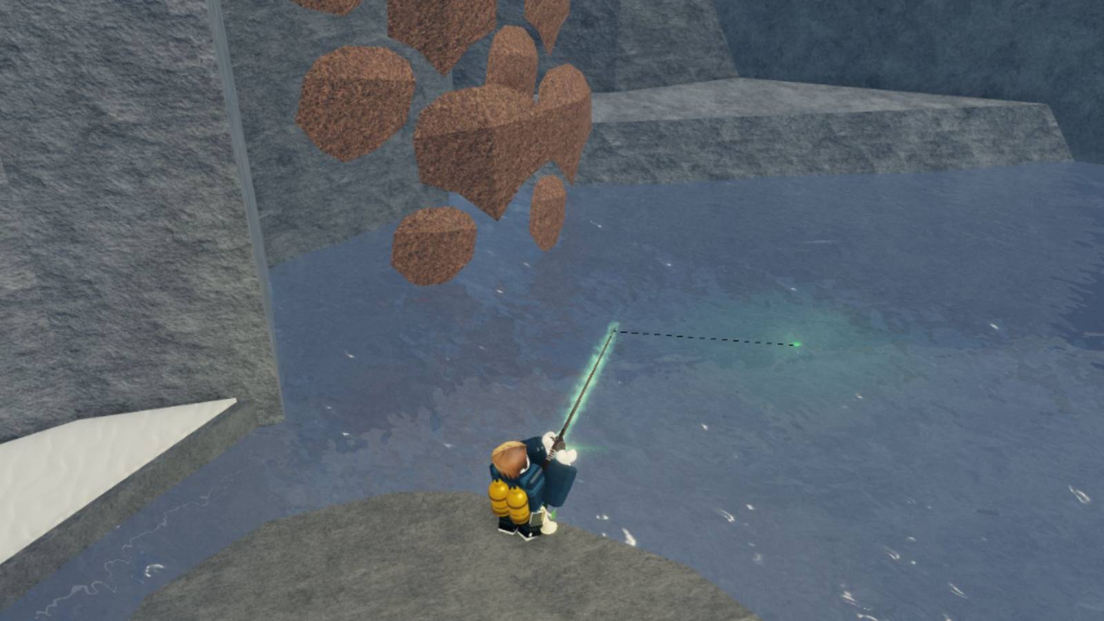 Pyrogrub Roblox: Fisch - Overgrowth Caves Bestiary Guide
