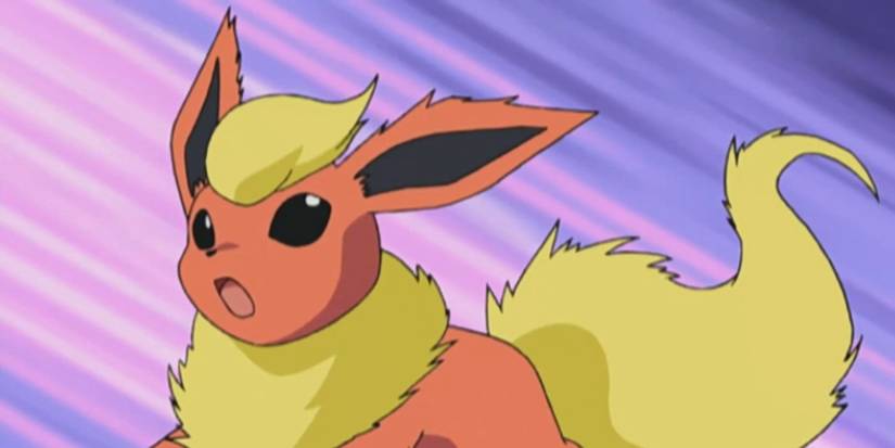 Flareon from the Pokemon anime