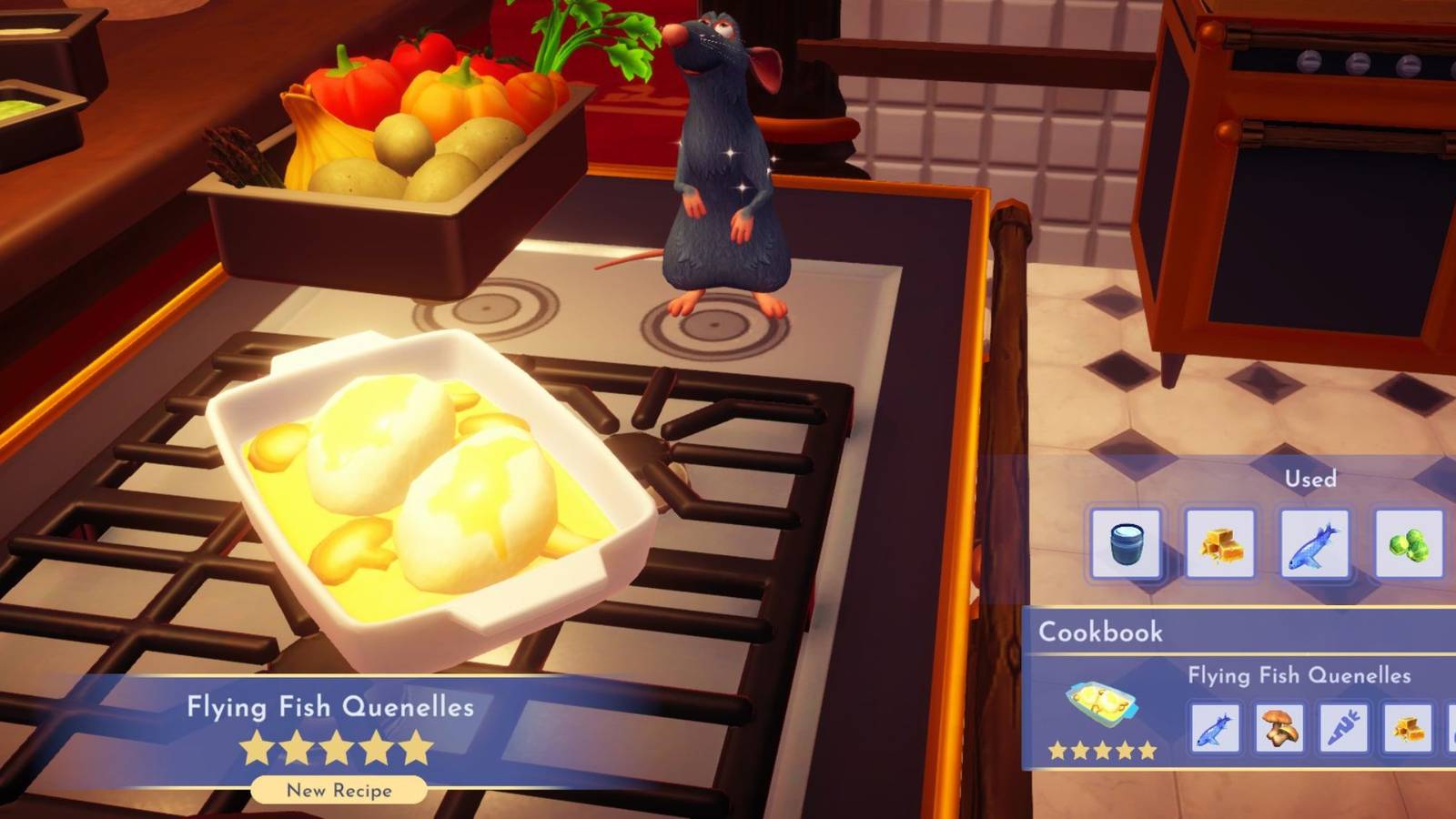 flying fish quenelles dreamlight valley