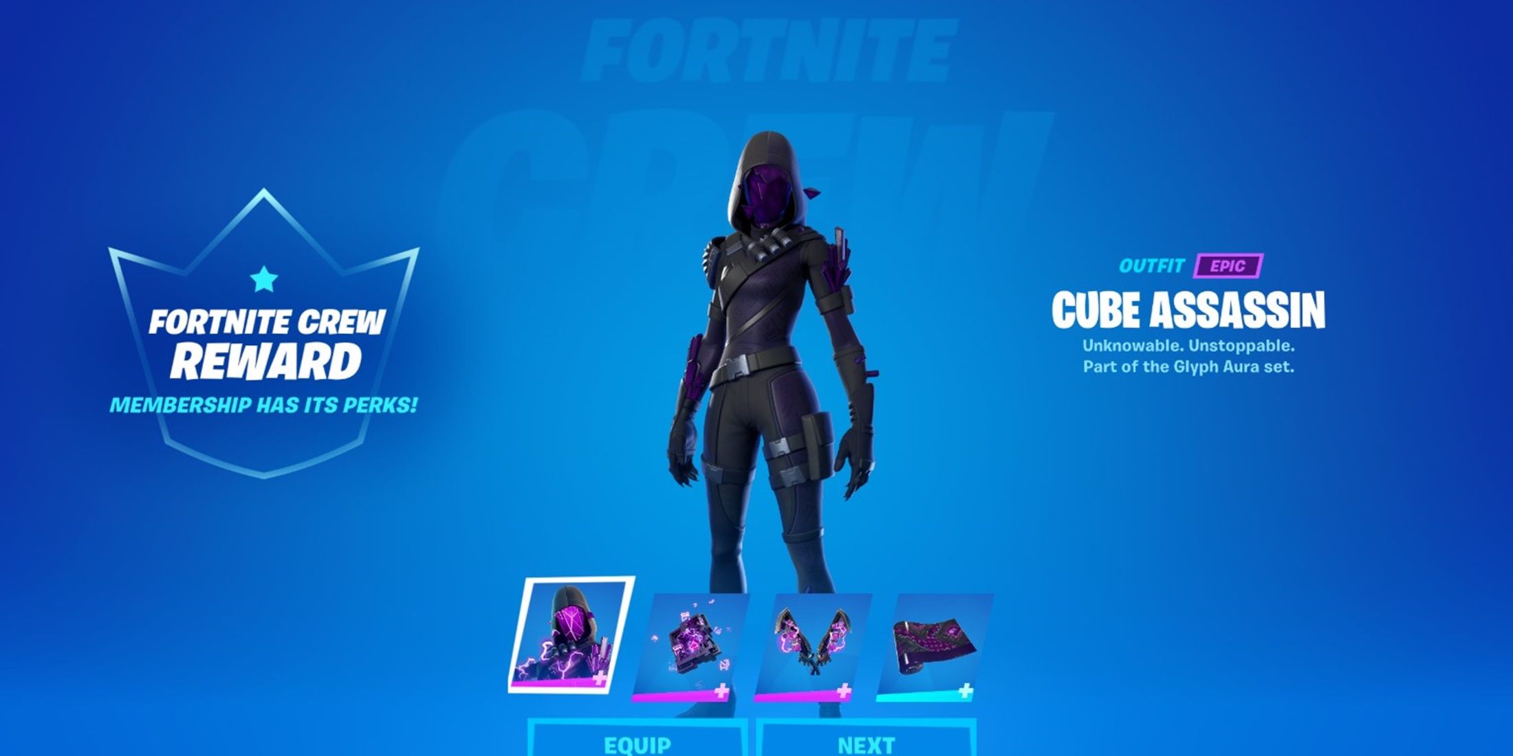 Fortnite Crew reward