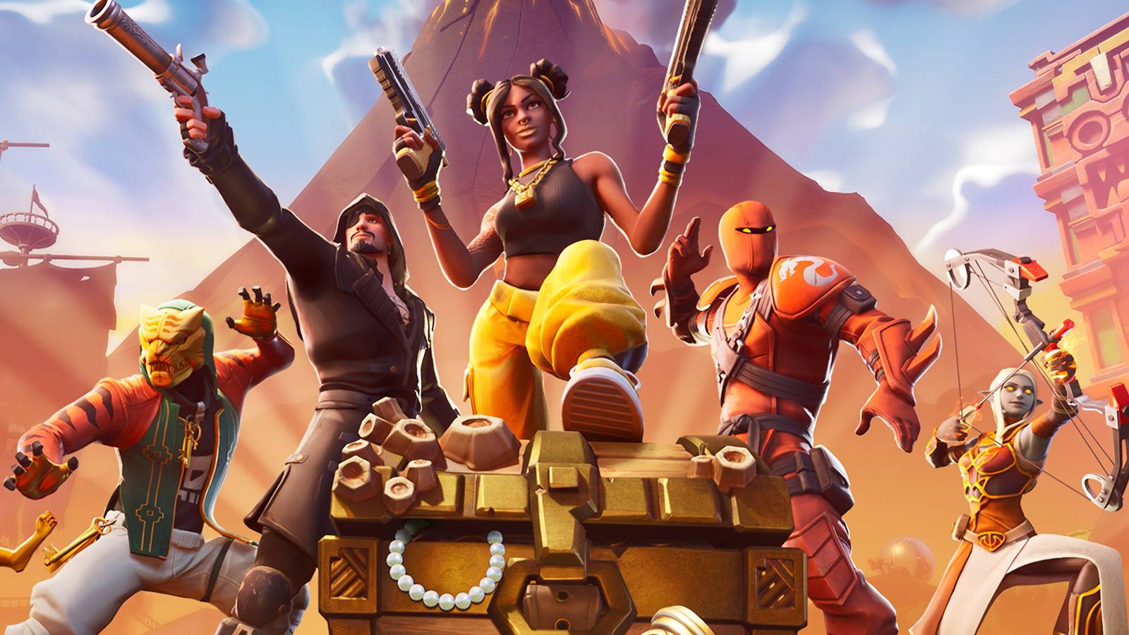 A cropped image of Fortnite's Season 8 key visual.