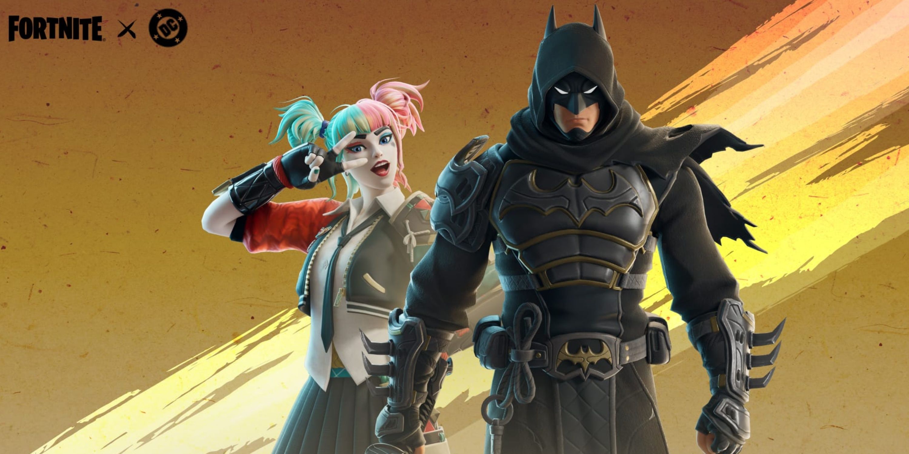 Fortnite x DC Ninja Batman and Harley Quinn