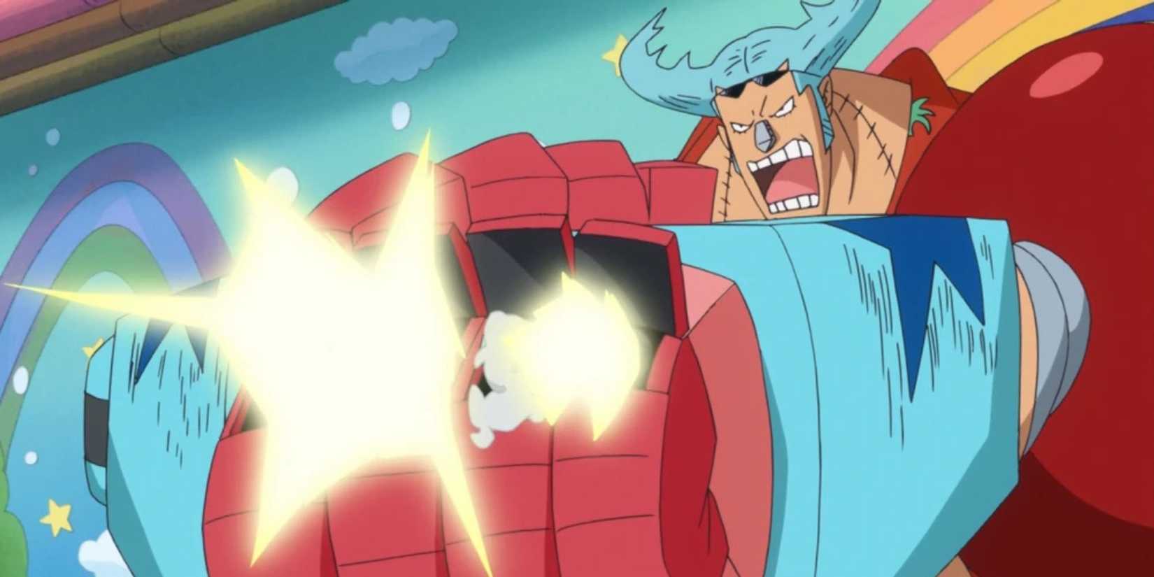 Franky using Weapons Left.