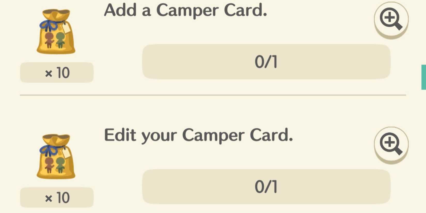 friend powder animal crossing pocket camp complete stretch goal