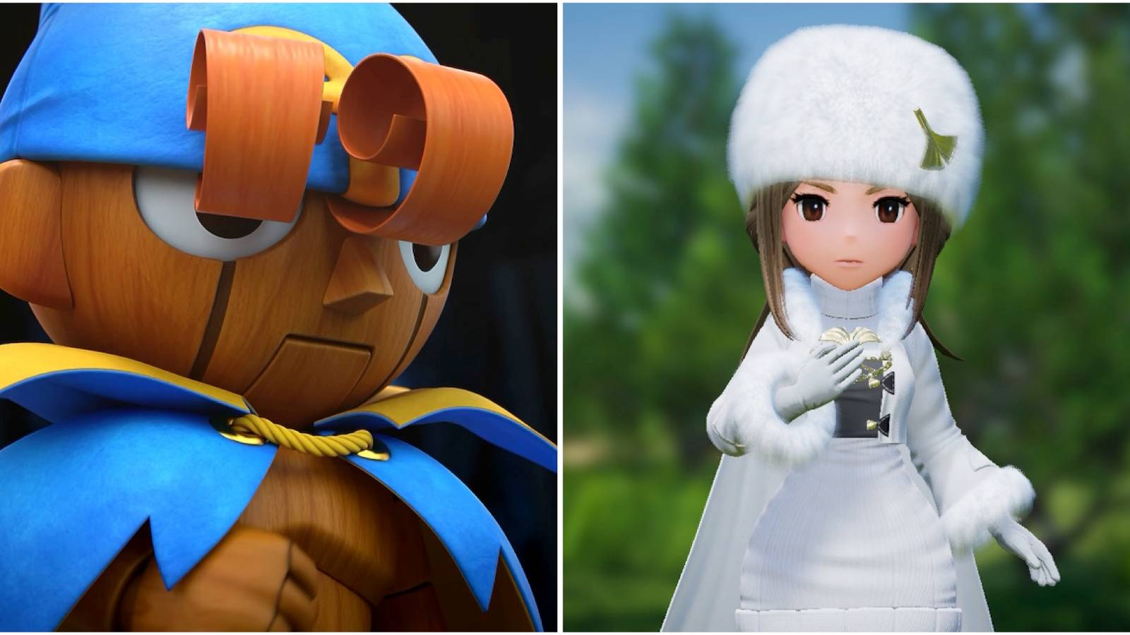 Geno in Super Mario RPG and Gloria in Bravely Default 2 