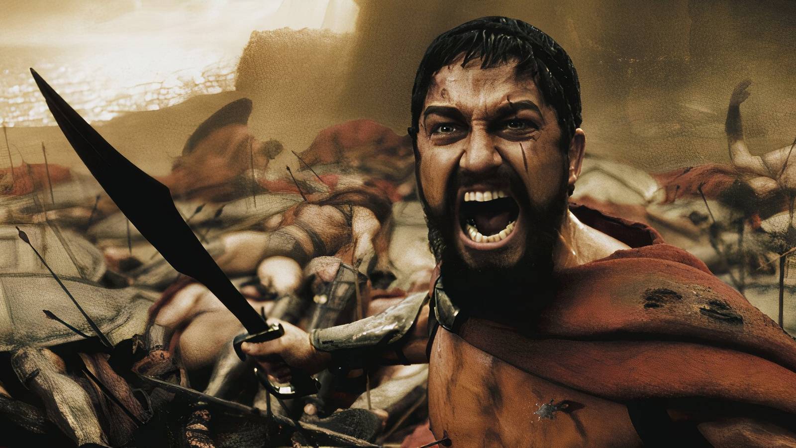 Gerard Butler in 300 